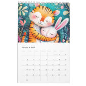 Animal Friends Forever – A Calendar of Kindness & カレンダー (1月 2027)