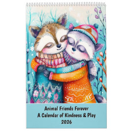 Animal Friends Forever – A Calendar of Kindness &  カレンダー