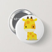 animal giraffe : pins 缶バッジ (正面&裏面)