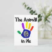 ANIMAL IN MEパーティー招待状 シーズンカード (スタンド正面)