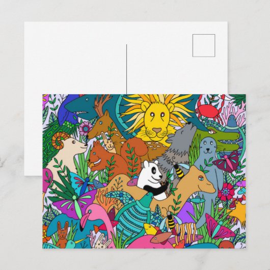 Animal Kingdom ポストカード (正面/裏面)