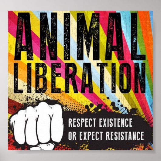 Animal Liberation ポスター (正面)