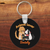 Animal Lover Society for Pet lover   キーホルダー (裏面)