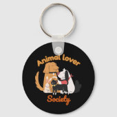 Animal Lover Society for Pet lover   キーホルダー (裏面)