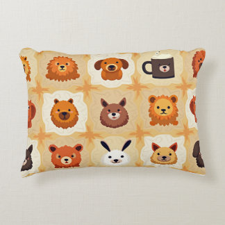 Animal Pattern Pillow アクセントクッション