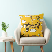 Animal Pilot Nursery Art クッション (椅子)