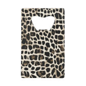 Animal Print - Bottle Opener クレジットカード栓抜き (裏面)