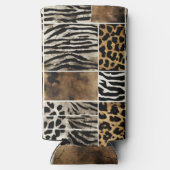 Animal Print - Can Cooler スリム缶クーラー (裏面)