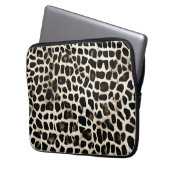 Animal Print - Electronics Bag ラップトップスリーブ (正面左)
