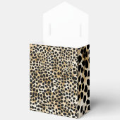 Animal Print - Favor Box with Ribbon フェイバーボックス (見開き)