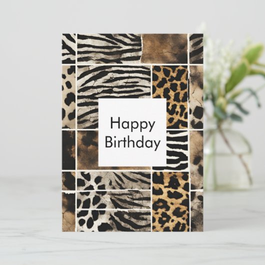 Animal Print - Flat Card プログラム (スタンド正面)