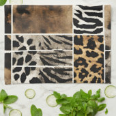 Animal Print - Kitchen Towel キッチンタオル (折り畳み)