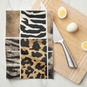 Animal Print - Kitchen Towel キッチンタオル (四つ折り)