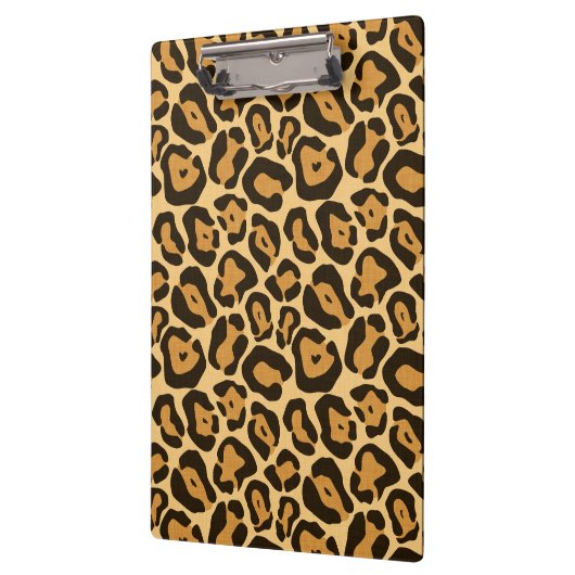 Animal print leopard clipboard クリップボード (左)