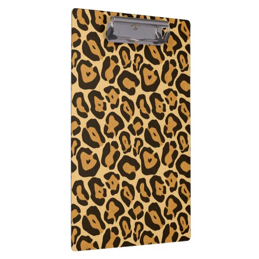 Animal print leopard clipboard クリップボード (右)
