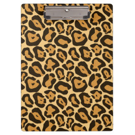 Animal print leopard clipboard クリップボード