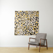 Animal print, leopard texture background タペストリー (インサイチュ)