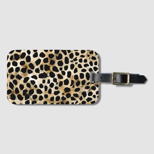 Animal Print - Luggage Tag ラゲッジタグ (正面横)