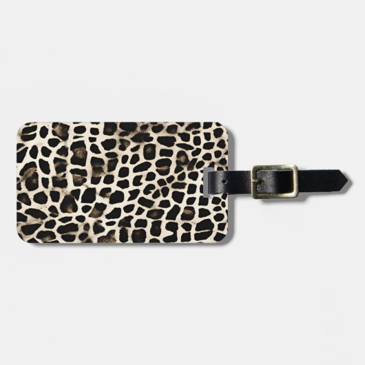 Animal Print - Luggage Tag ラゲッジタグ (正面横)