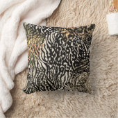 Animal print modern Luxury pillow クッション (ブランケット)