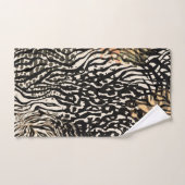 Animal print modern Luxury set towel バスタオルセット (ハンドタオル)
