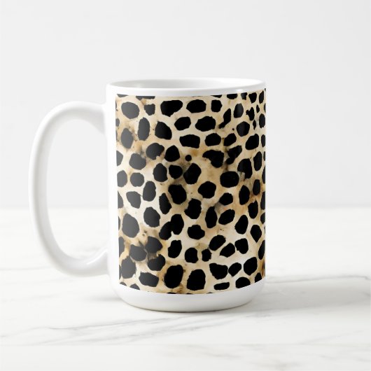 Animal Print - Mug コーヒーマグカップ (左)