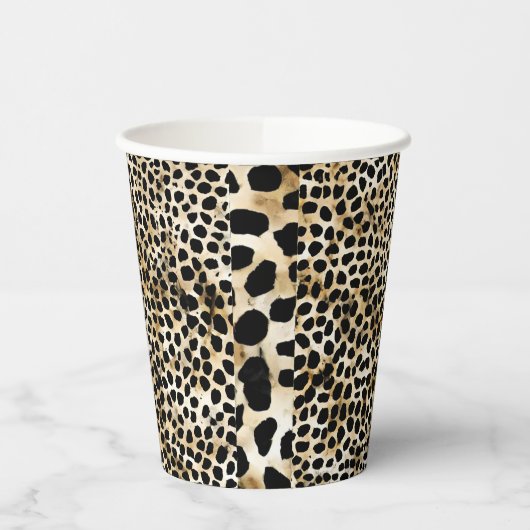 Animal Print - Paper Cups  紙コップ (左)