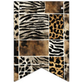 Animal Print - Party Bunting Banner バンティングフラッグ (第2の旗)