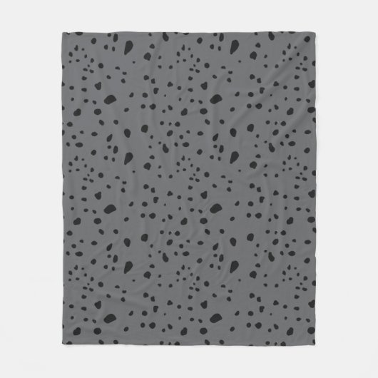 Animal Print Pattern フリースブランケット (正面)