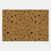 Animal Print Pattern ラッピングペーパーシート (正面3)
