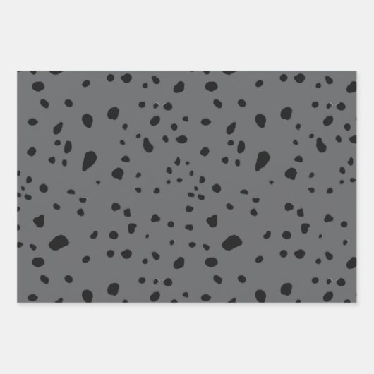 Animal Print Pattern ラッピングペーパーシート (正面)