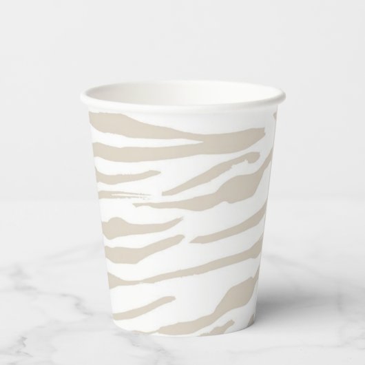 Animal print pattern 紙コップ (裏面)