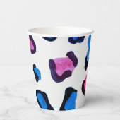 Animal print pattern 紙コップ (裏面)