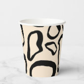 Animal print pattern 紙コップ (裏面)