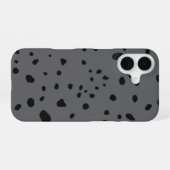 Animal Print Pattern iPhone 16ケース (裏面横)