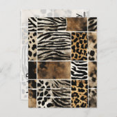 Animal Print - Postcard ポストカード (正面/裏面)