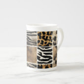 Animal Print - Specialty Mug ボーンチャイナマグカップ (正面右)