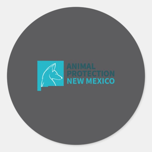 Animal Protection New Mexico _1  ラウンドシール (正面)