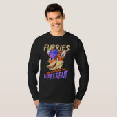 Animal Proud Furry Different Furry Tail Furry Pers Tシャツ (正面フル)
