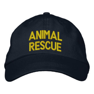 Animal Rescue Cap 刺繍入りキャップ