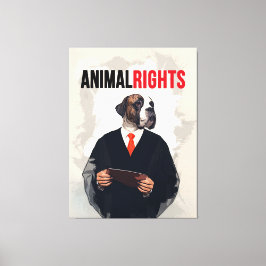 Animal Rights キャンバスプリント