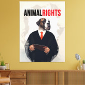 Animal Rights キャンバスプリント (インサイチュ (リビング))