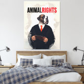 Animal Rights キャンバスプリント (インサイチュ (寝室))