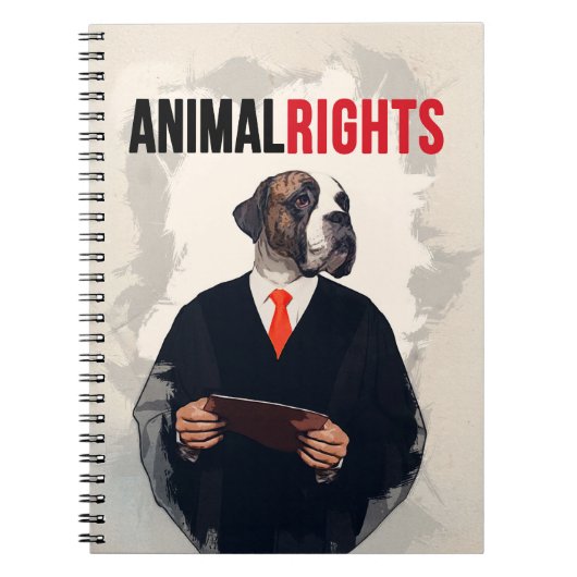 Animal Rights ノートブック (正面)