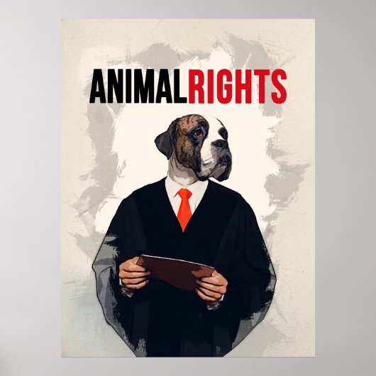 Animal Rights ポスター (正面)