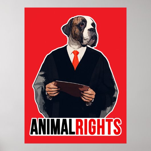 Animal Rights ポスター (正面)