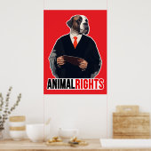 Animal Rights ポスター (キッチン)