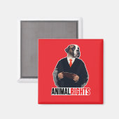 Animal Rights マグネット (正面/裏面)