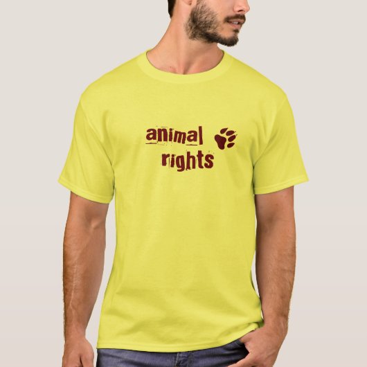 ANIMAL RIGHTS Tシャツ (正面)