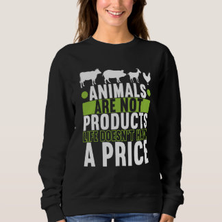 Animal Rights Vegan Vegetarian スウェットシャツ